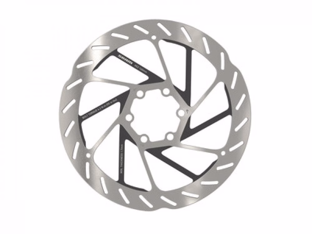 SRAM Bremsscheibe HS2 6-Loch 160 mm - mehr Bremskraft und optimales Wärmemanagement