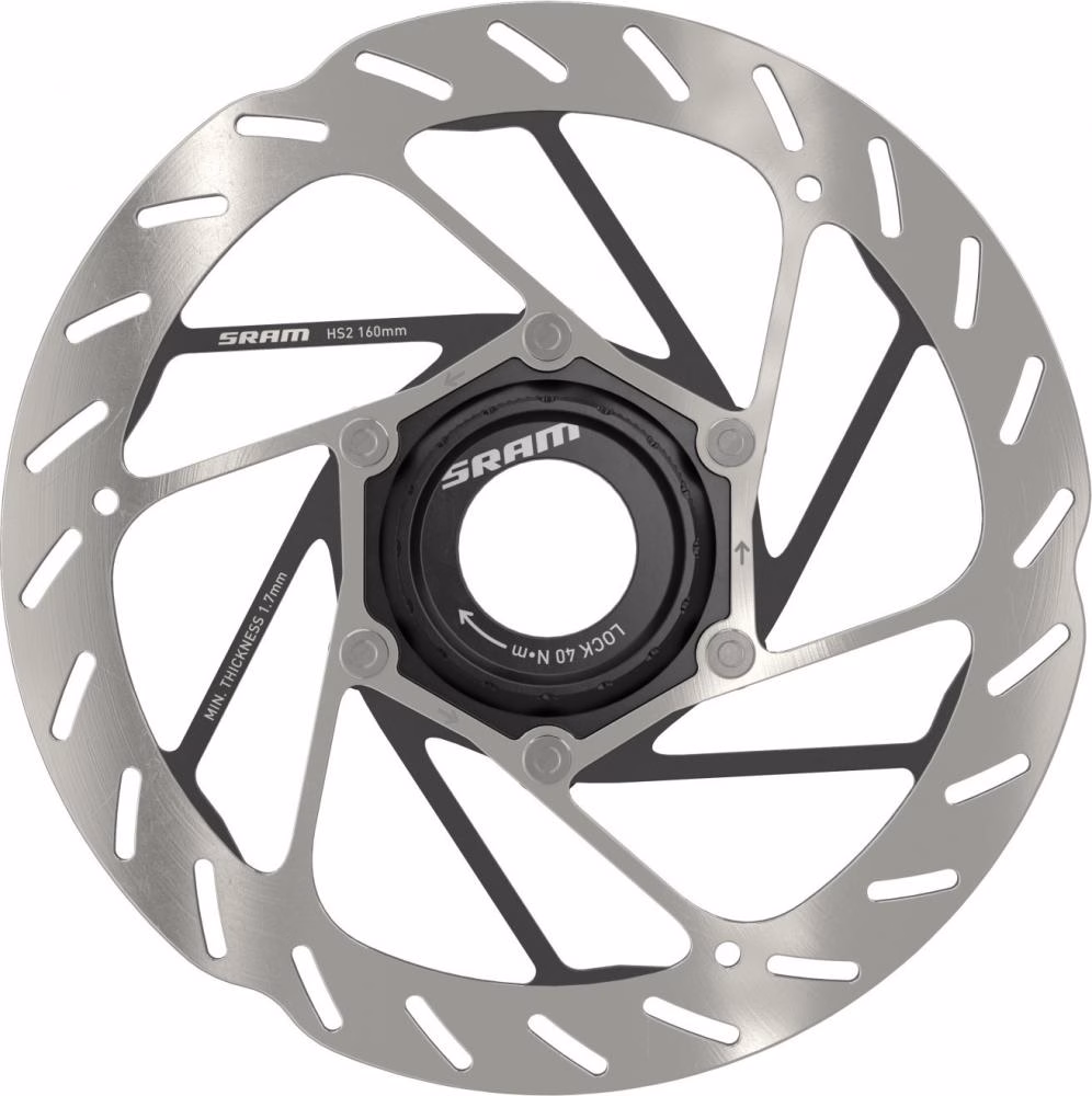 SRAM Bremsscheibe HS2 Centerlock - 160 mm
