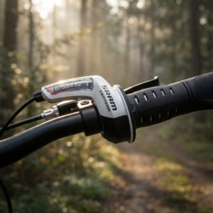 SRAM Centera Drehgriffschalter 9-fach - Ergonomischer Schaltbremshebel für Trekking- und Citybikes