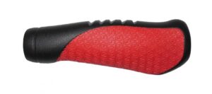 SRAM Comfort Griffe rot-schwarz - 133 mm, ergonomisch, schwarz