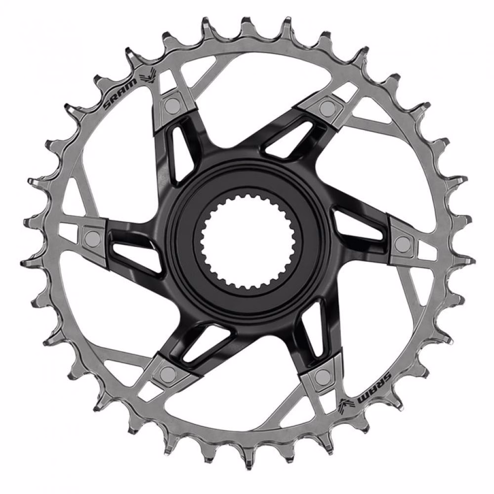 SRAM Kettenblatt T-Type Eagle Bosch 34T silber - präziser Antrieb für E-MTBs