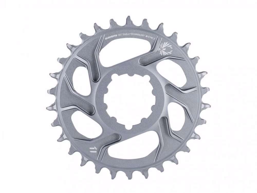 SRAM Kettenblatt X-Sync 2 Eagle 30T / 6 mm / grau - 6 mm, grau