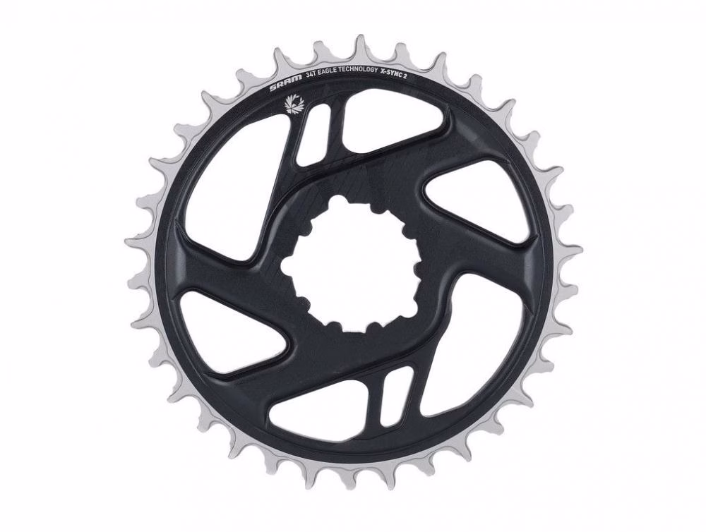 SRAM Kettenblatt X-Sync 2 Eagle 34T 3mm Boost grau - 12-fach Kettenblatt für MTB