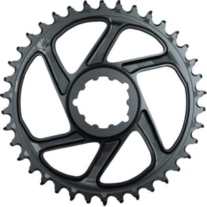 SRAM Kettenblatt X-Sync 2 SL Eagle 32T 3mm Offset Boost lunargrau - Leichtes Direct Mount Kettenblatt für 12-fach MTB-Antriebe