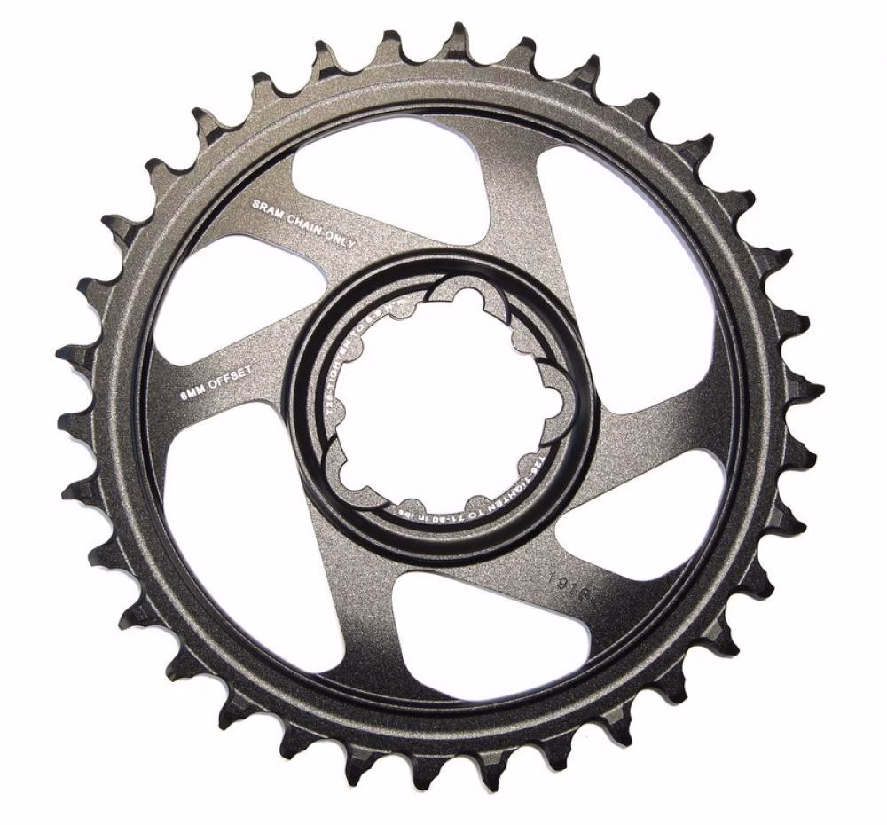 SRAM Kettenblatt X-Sync Eagle 32T / 3 mm / Aluminium / schwarz - 3 mm, schwarz