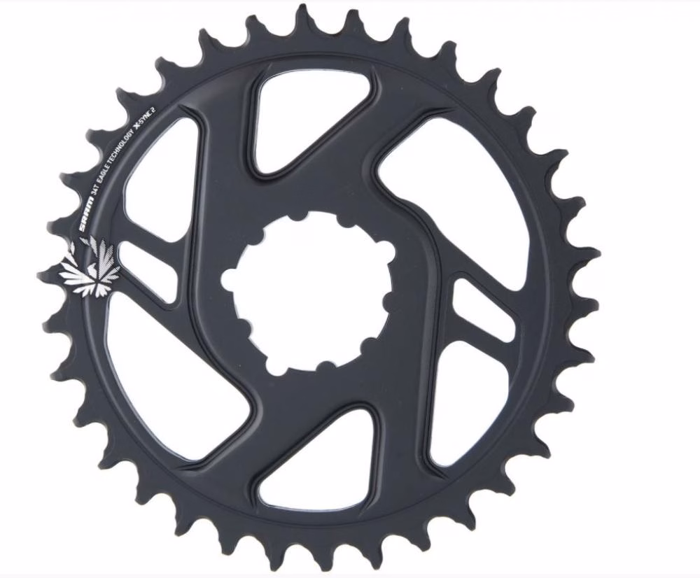 SRAM Kettenblatt X-Sync Eagle CF/Stahl 34T / 3 mm / Aluminium - 3 mm