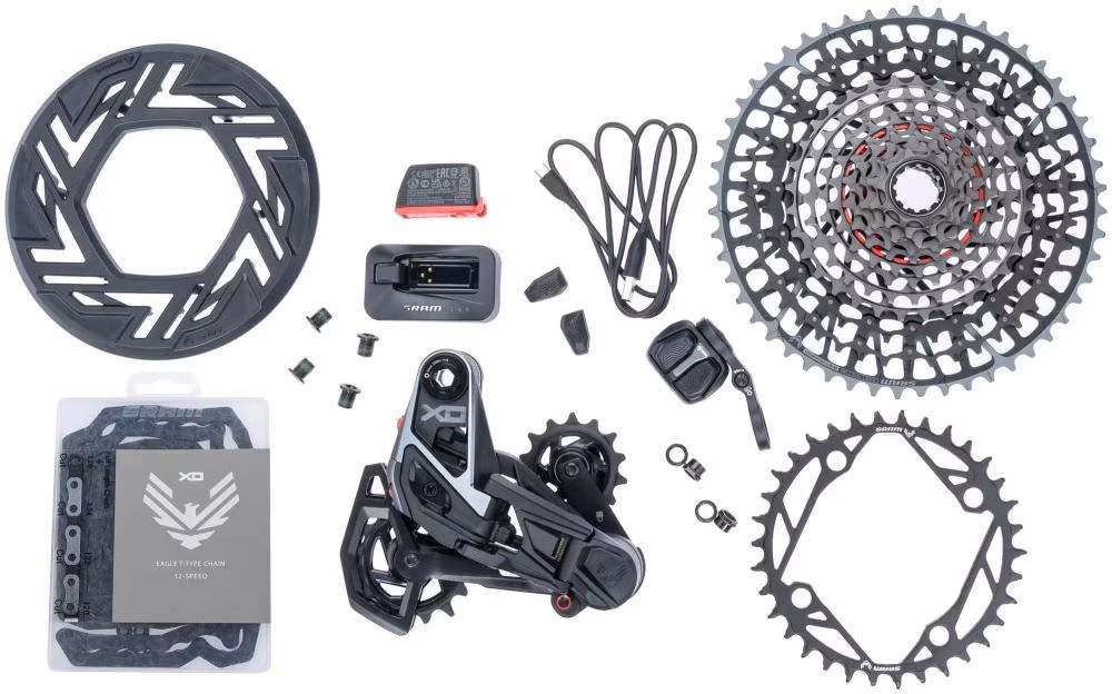 SRAM Kit XO AXS Eagle Transmission ohne Kurbelarme E-MTB 104 mm - High-End Schaltperformance