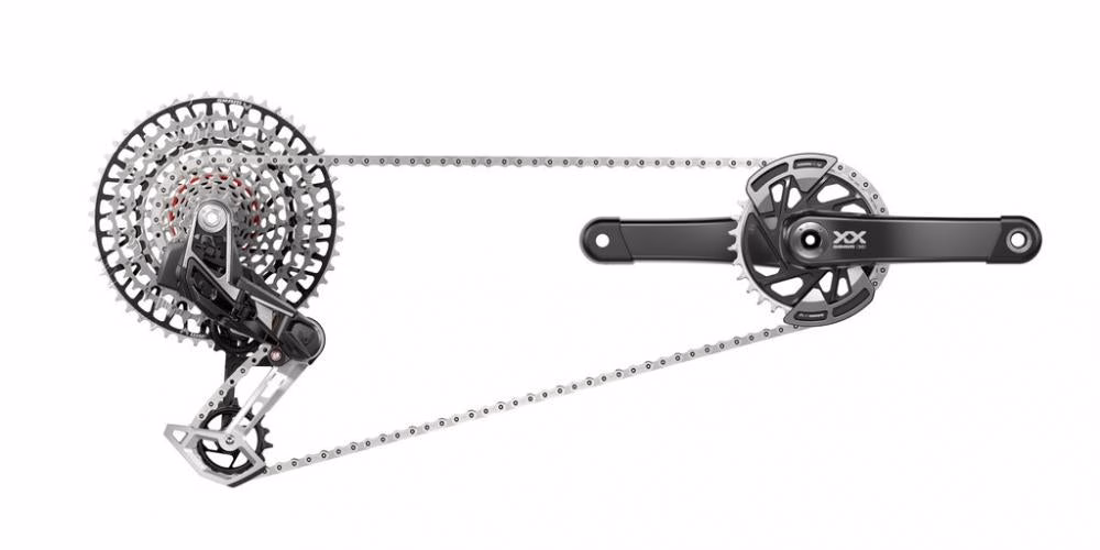 SRAM Kit XX AXS Eagle Transmission 170 mm - Highend 1x12-Antrieb mit T-Type Technologie