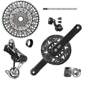 SRAM Kit XX AXS Eagle Transmission ohne Kurbelarme E-MTB 104 LK - Highend 12-fach Antrieb