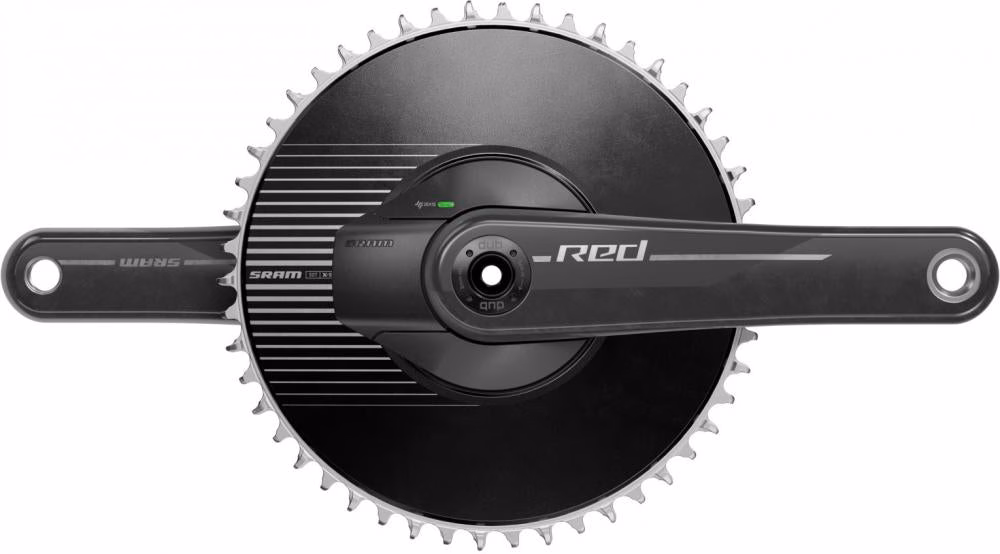 SRAM Kurbelgarnitur Quarq RED 1 E1 Aero 160 mm - präziser Powermeter für maximale Performance