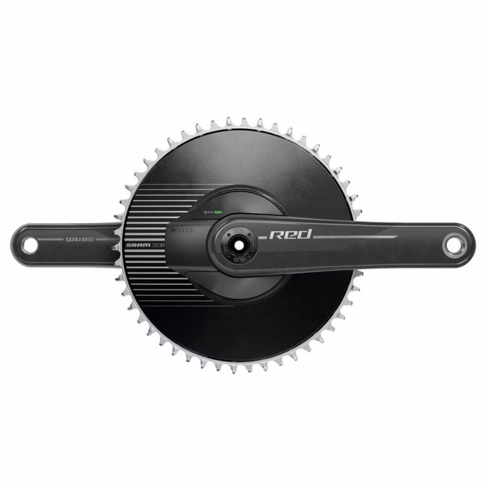 SRAM Kurbelgarnitur Quarq RED 1 E1 Aero 165 mm - präziser Powermeter für maximale Performance