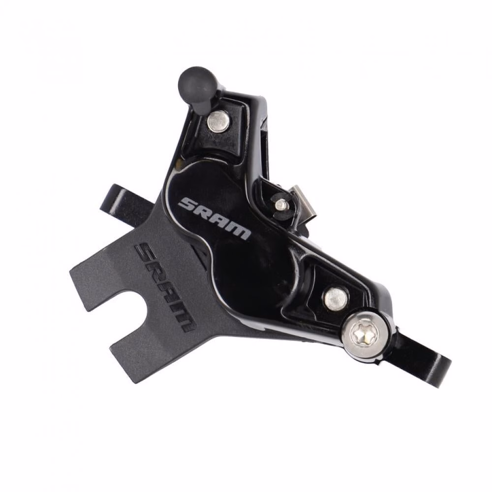 SRAM Level Silver Stealth 4-Kolben Bremssattel schwarz - kraftvolle Scheibenbremse für anspruchsvolle Fahrer