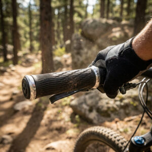 SRAM Lockring Griffe für GripShift - 100 mm, silber