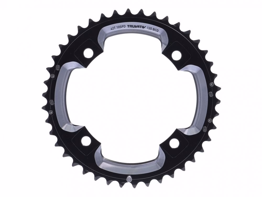 SRAM MTB Kettenblatt 2x10, langer Pin, GXP 42T - 2x10, 10