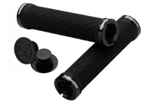 SRAM MTB Lockring Griffe - beidseitig klemmbar, Logo-Profil, schwarz