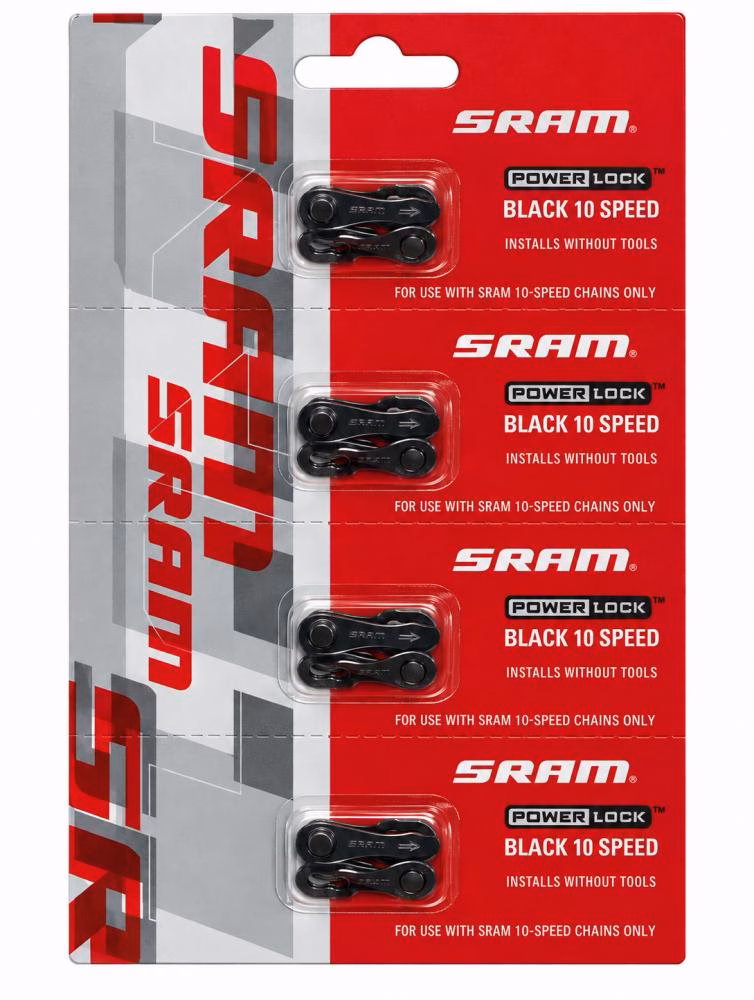 SRAM PowerLock Kettenschloss 10-fach schwarz