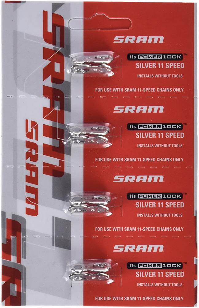 SRAM PowerLock Kettenverschlussglied 11-fach - silber