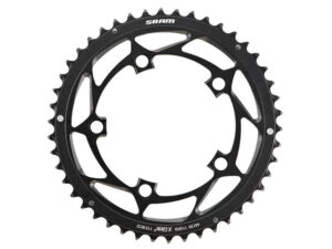 SRAM Road Red X-Glide R Kettenblatt (10-fach | 39 Zähne | Yaw S1 | schwarz / rot)