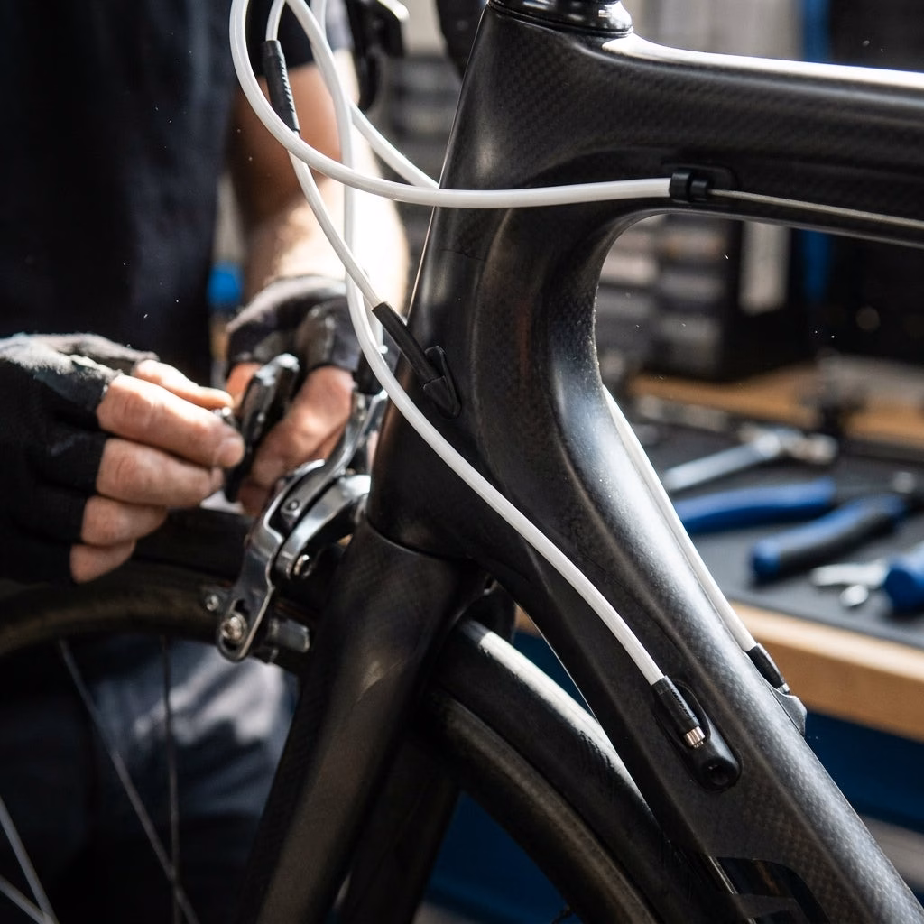 SRAM Schalt-/ Bremskabel-Kit SlickWire Pro ? 5 mm, weiß