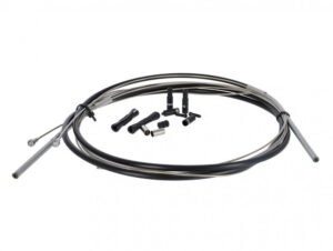 SRAM Schalt-/ Bremskabel-Kit SlickWire Standard Rennrad/MTB schwarz - präzise Schalt- und Bremsperformance