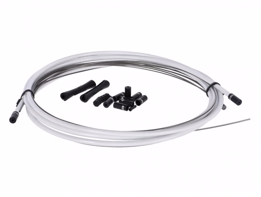 SRAM Schalt-/Bremskabel-Kit SlickWire Standard weiß - präzise Schalt- und Bremsperformance für Rennrad & MTB