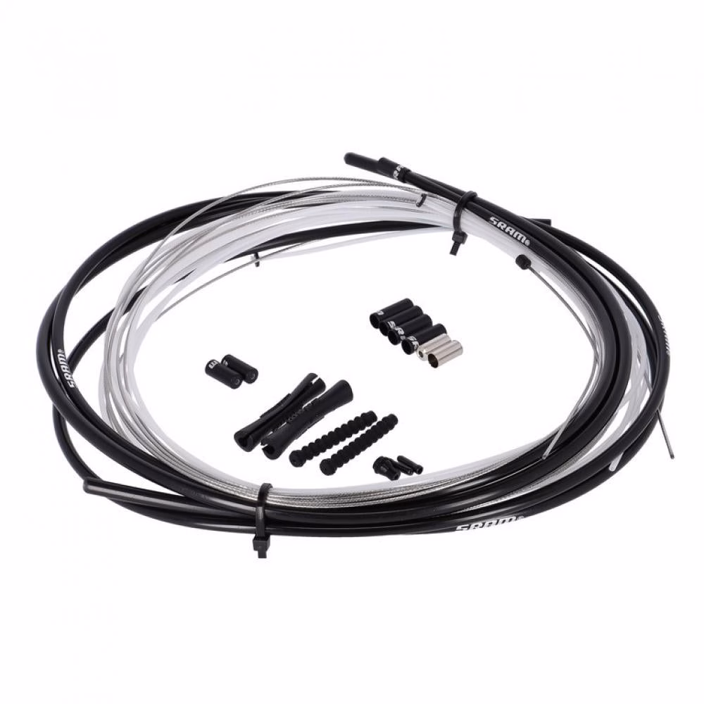 SRAM SlickWire Pro Schalt-/Bremskabel-Kit schwarz - präzise Schalt- und Bremsperformance für Road & MTB