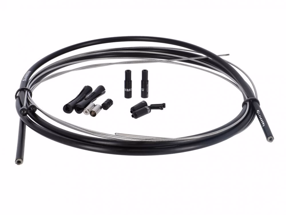 SRAM SlickWire Pro Schalt-/Bremskabel-Kit schwarz Rennrad/MTB - präzise, langlebige Performance