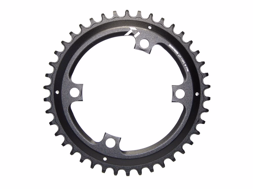 SRAM X-Sync Apex1 Kettenblatt (42 Zähne | 11-fach | asymmetrisch | Alu | schwarz | 110mm)