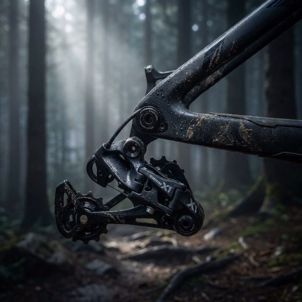 SRAM X1 Type 2.1 Schaltwerk 11-fach - Präzise Mountainbike-Schaltung in Schwarz