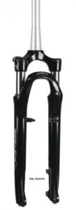 SR Suntour Federgabel SF14 NEX E25 HLO P 28 Zoll schwarz matt Tapered Schaftlänge 272 AHead 9mm 63mm