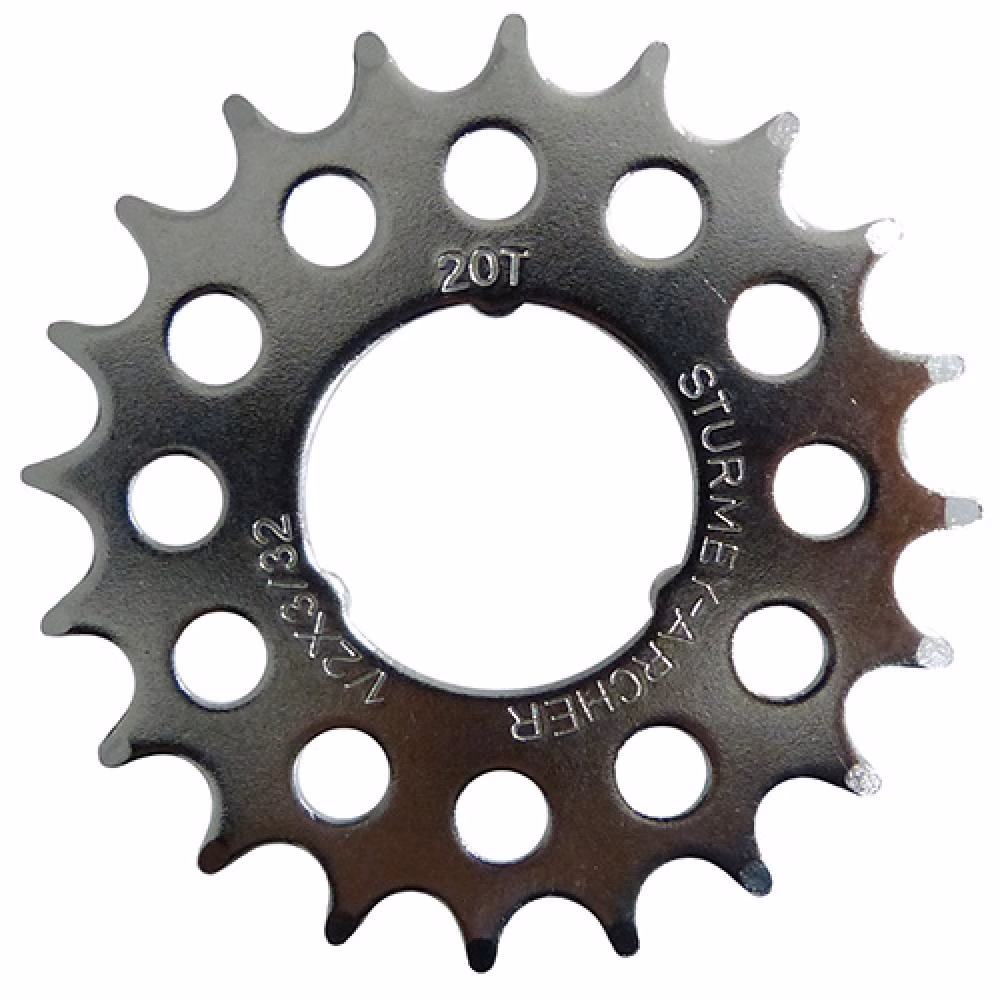 Steckkranz 20 Zähne, 1/2"x3/32" flach, SunRace, HSL949