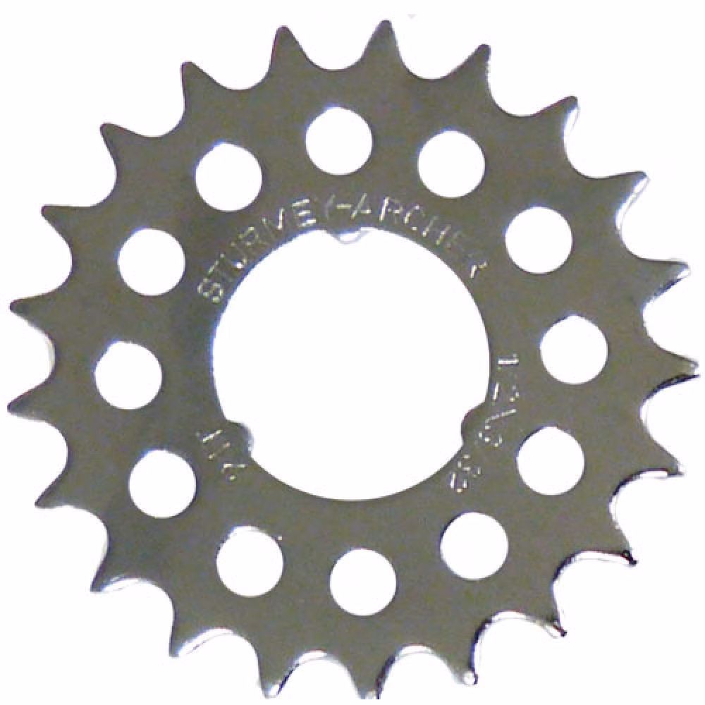 Steckkranz 21 Zähne, 1/2"x3/32" flach, SunRace, HSL950