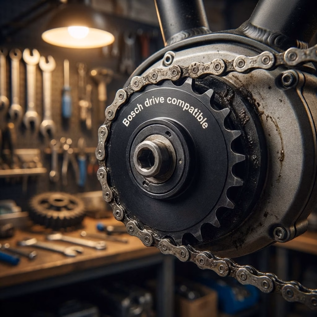 Stronglight E-Bike Ritzel 16 Zähne - optimales Kettenblatt für Bosch Gen2 Antriebe