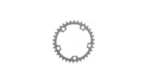 Stronglight Kettenblatt 38 Zähne silber - 110mm Lochkreis für Rennrad und Gravel Bike