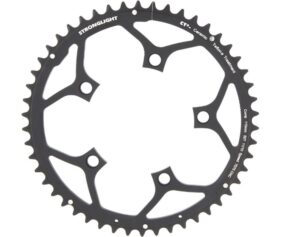 Stronglight Kettenblatt Kettenblatt CT2 50 Zähne 5Arm für 10/11fach 110mm Lochkreis schwarz