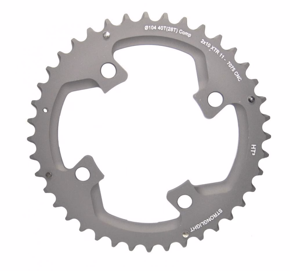 Stronglight Kettenblatt Kettenblatt für Shimano 2x10 XTR FC M980 - MTB-Kettenblatt