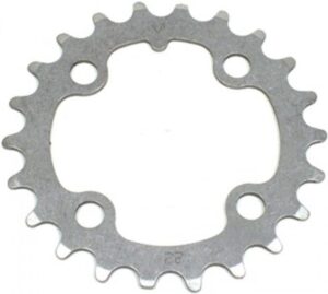 Stronglight Kettenblatt silber 64 MM Lochkreis 22 Zähne - Hochwertige Fahrradkomponente