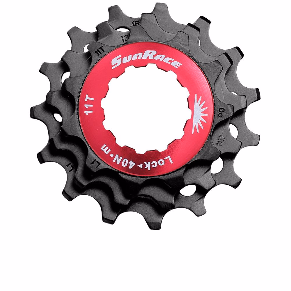 SunRace 10s Ersatzritzel 11-13-15z, incl. Lockring schwarz