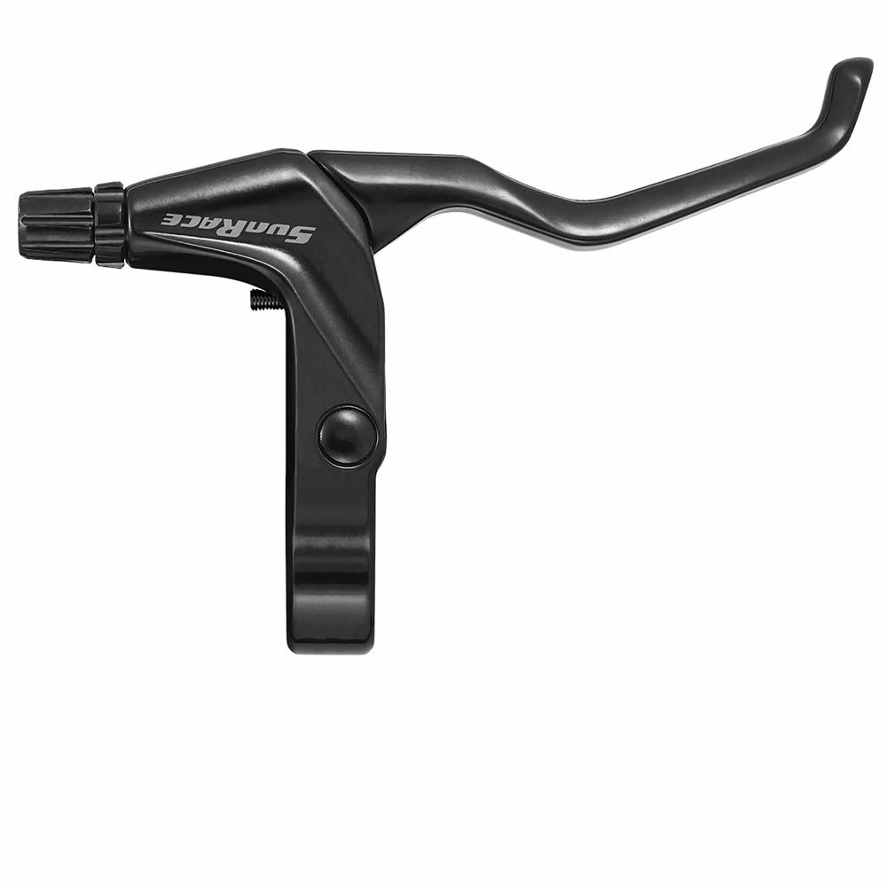 SunRace BLM500 Bremshebel 3-Finger V-Brake schwarz - einstellbare Griffweite für Trekking & MTB