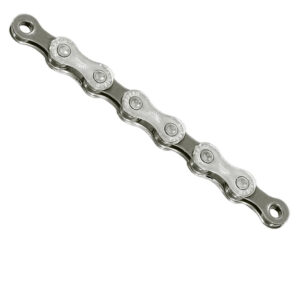 SunRace CN10A Fahrradkette 10-fach - 116 Glieder - silber/grau - 1/2 x 11/128 Zoll