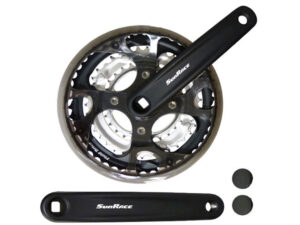 Sunrace FCM300 Kurbelgarnitur (170mm Alu | 28-38-48)