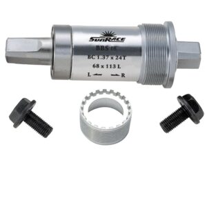 SunRace Innenlager 4-Kant BBS18, BSA 127 mm