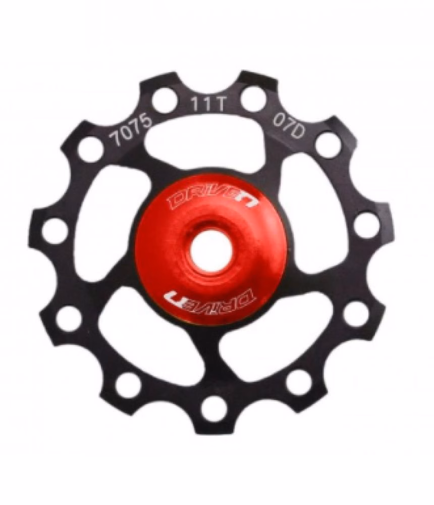 SunRace, Schaltwerk Zubehör, Schaltwerkrolle, SP880, 11 Zähne, Aluminium, originalverpackt
