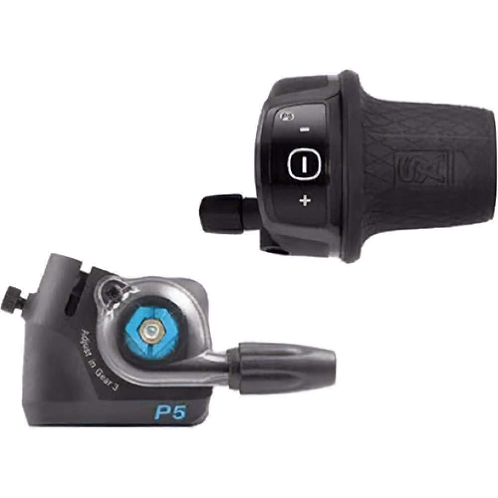 SunRace TSSP5-HP 5-Gang Drehgriffschalter mit Klickbox