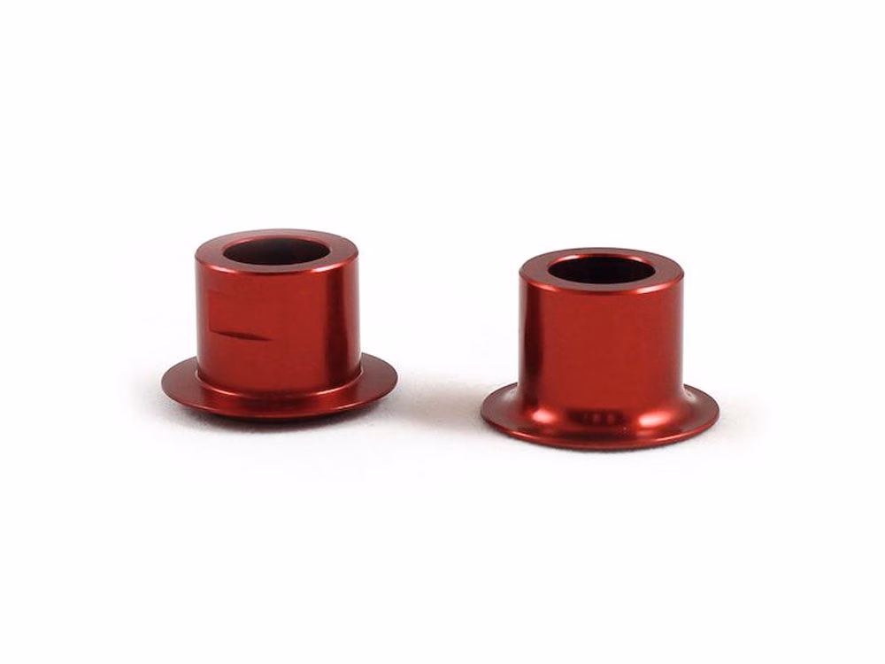 SUNringle EM71R812CAP142 Endkappenset für Hinterrad (142x12mm | rot)
