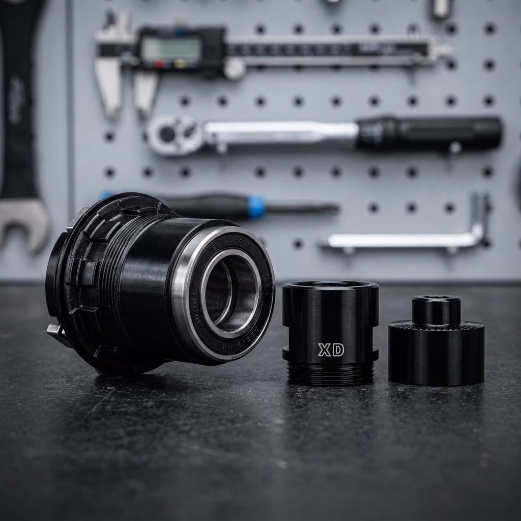 SUNringle Freilauf/Rotor Umrüstkit für SRC/SRX Standardgröße Rot - einfache Naben-Umrüstung