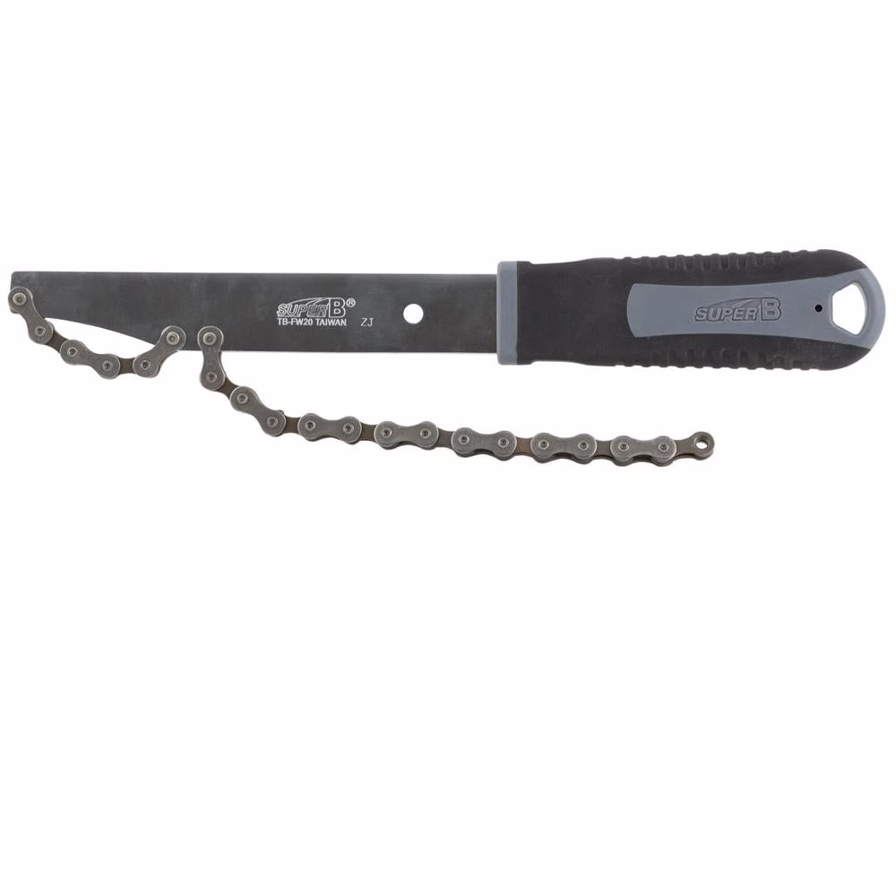 SuperB TB-FW20 Kettenpeitsche Premium für 5-11-fach Kassetten - rutschfester Griff