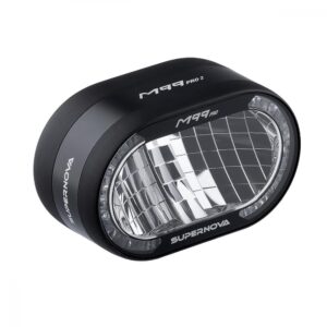 Supernova M99 Pro 2 E-Bike Scheinwerfer 45 km/h - extrem helles Fernlicht & Schaltzentrale
