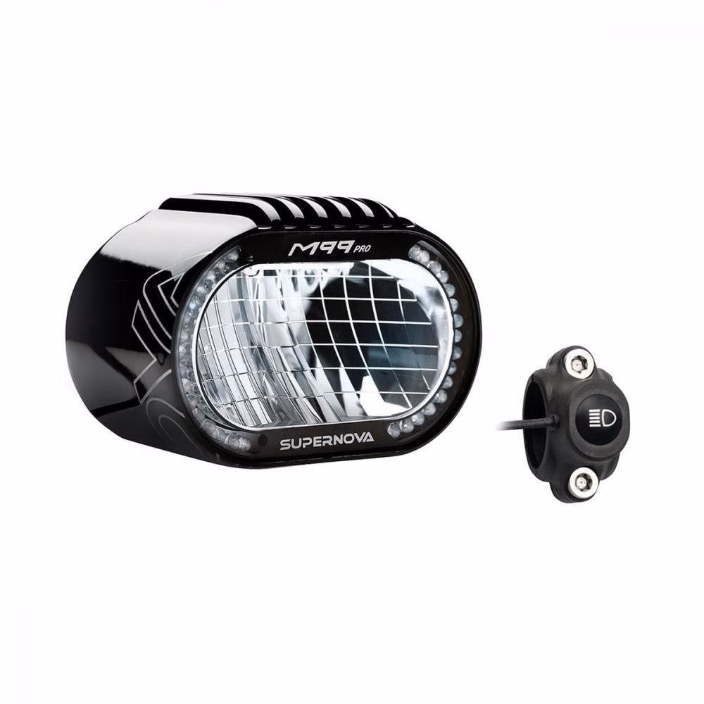 Supernova M99 Pro Scheinwerfer für E-Bike 45 - maximale Sicht & Sicherheit
