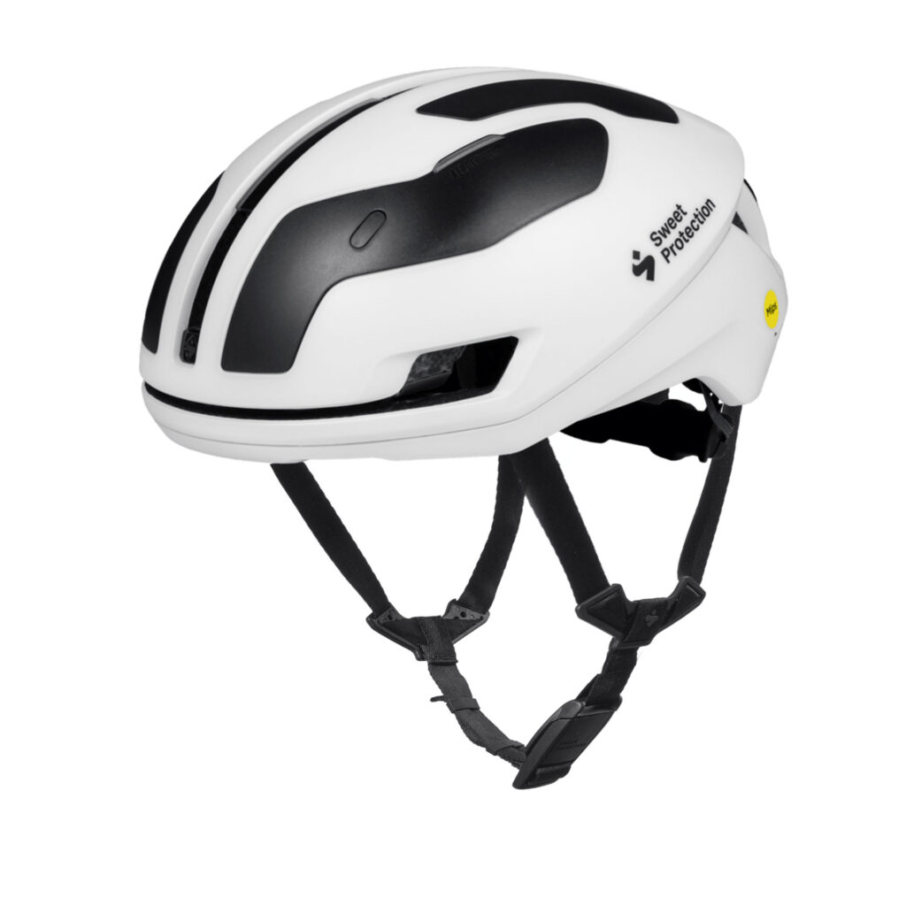 Sweet Protection Falconer Aero 2Vi® Mips Helmet Rennrad Aerohelm S/M 53-56cm satin white